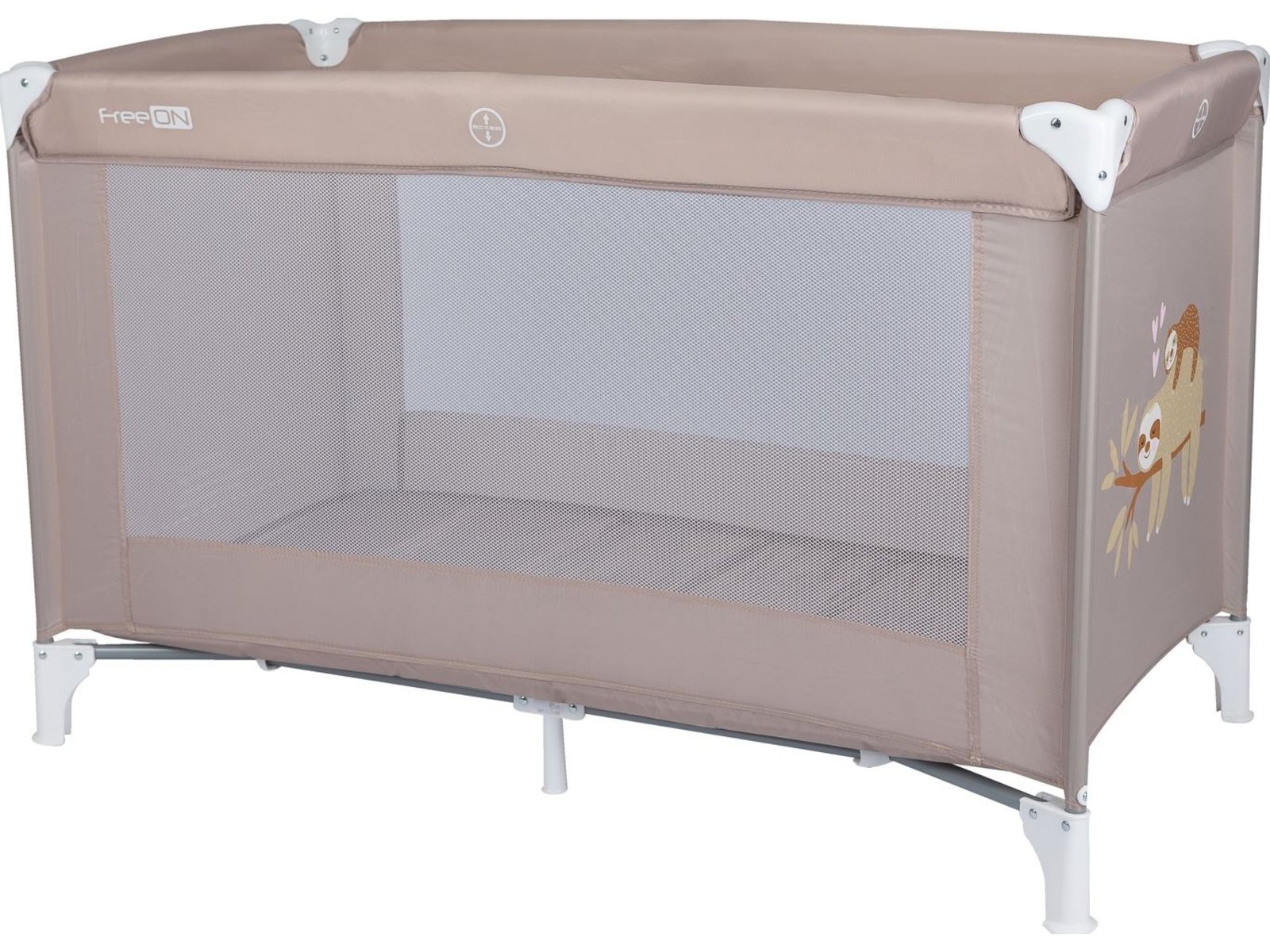 Ліжко-манеж дитяче FreeON Travel Love, beige