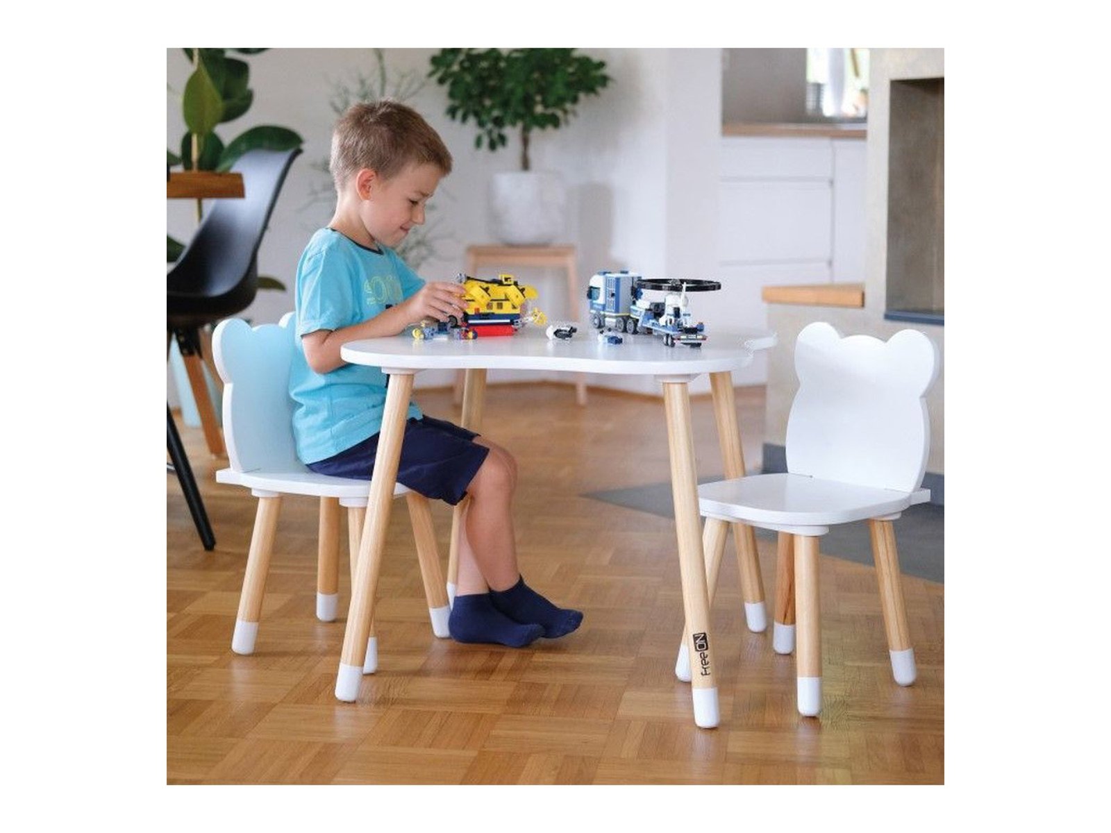Комплект меблів дитячий FreeON Bear, white - Зображення 4