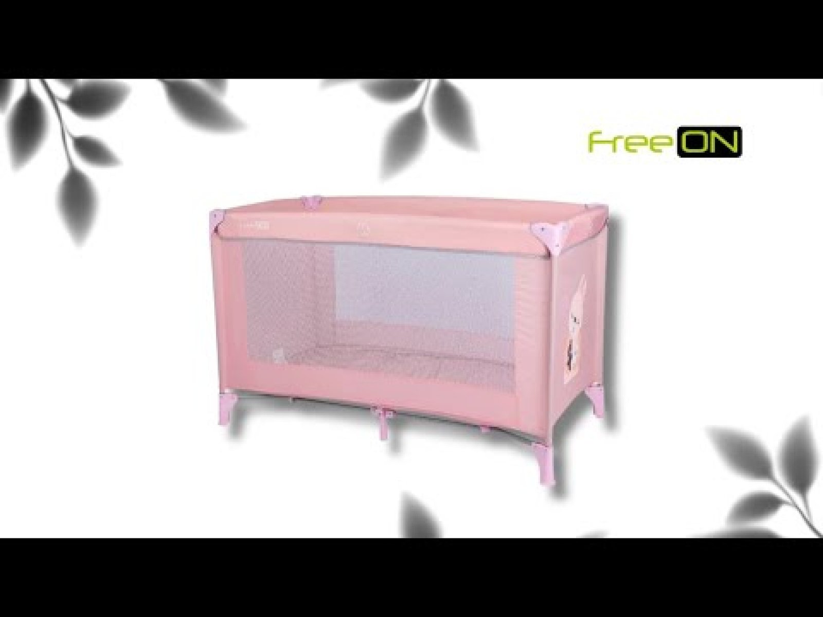 Ліжко-манеж дитяче FreeON Travel Love, beige - Зображення 4