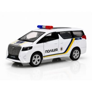 Автомодель дитяча Toyota Alphard "Поліція" TechnoDrive KM260417P, масштаб 1:40