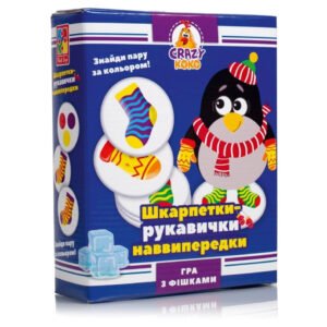 Настільна гра "Шкарпетки-рукавички" Vladi Toys VT8025-05 укр
