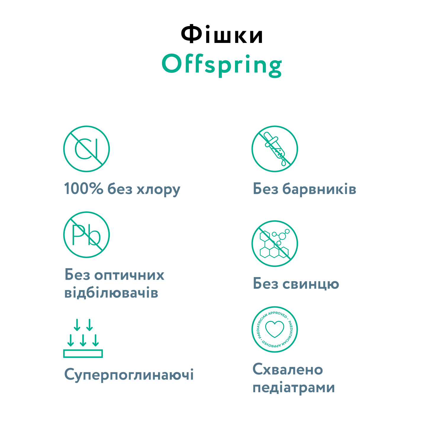 Підгузки Offspring Pat the Parrot, розмір NB, до 4 кг, 56 шт. - Зображення 6