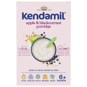 Молочна каша Kendamil з яблуком та чорною смородиною, з 6 міс., 150 г