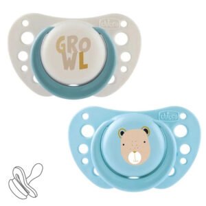 Пустушка Chicco PhysioForma Air, силікон, 2-6 міс., 2 шт.