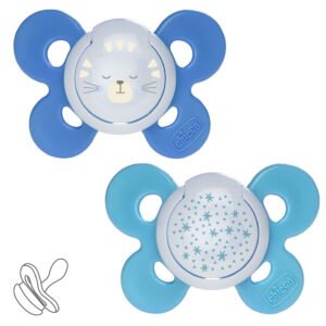 Пустушка Chicco Physio Comfort, силікон, 16-36 міс., 2 шт.