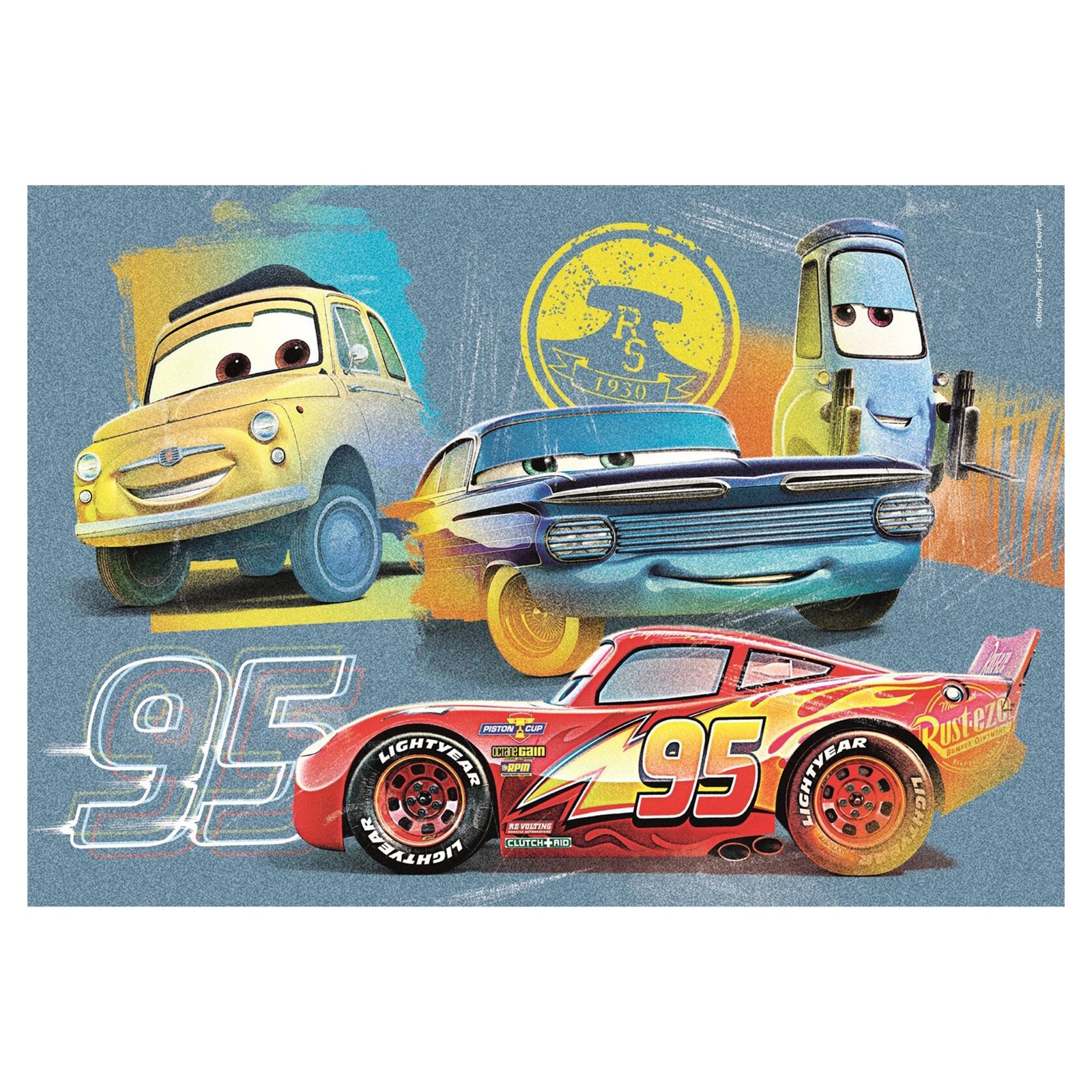 Пазл Clementoni "Cars", 2 шт. по 20 елементів - Зображення 3