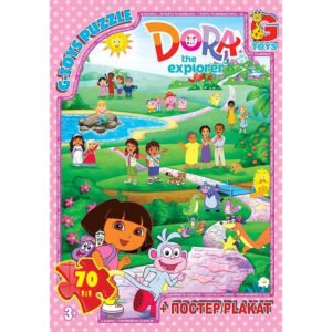 Пазли дитячі "Дора" DZ04, 70 елементів