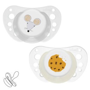Пустушка Chicco PhysioForma Air, силікон, 16-36 міс., 2 шт.