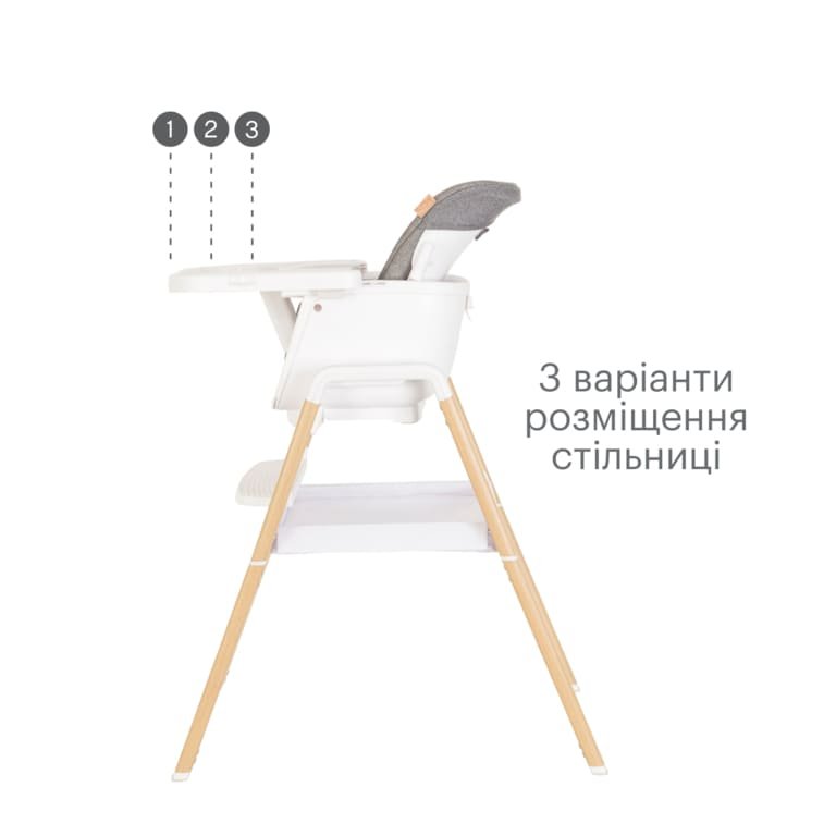 Стільчик для годування 7 в 1 Tutti Bambini Nova - Зображення 5
