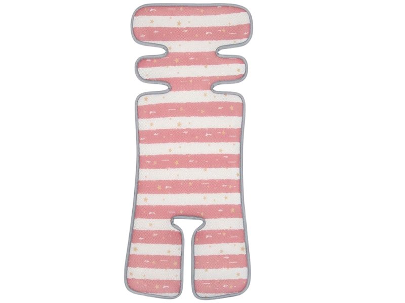 Підкладка для коляски та автокрісла FreeON, pink - white - Зображення 3
