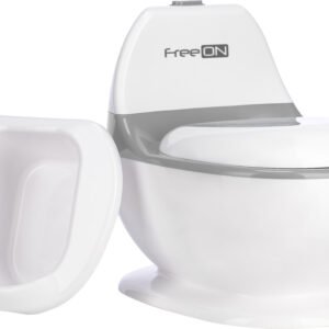 Дитячий горщик FreeON зі звуком змиву, white