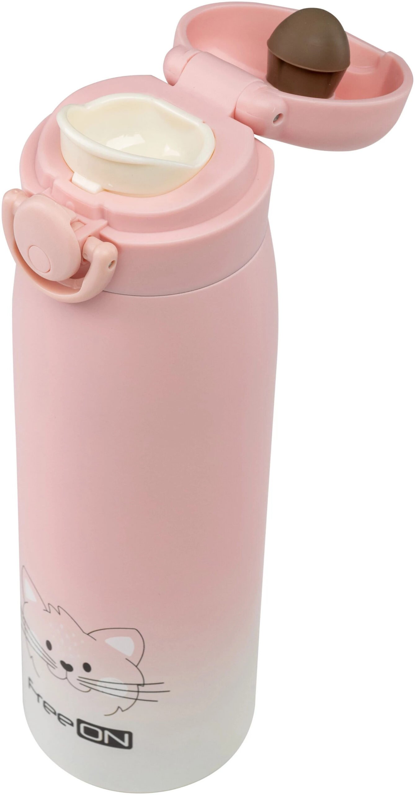 Термопляшка FreeON 480 мл, pink - Зображення 2