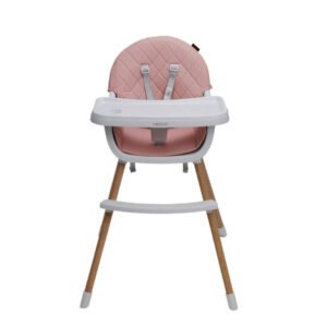 Стілець для годування дитини 2 в 1 VELANO Evo, pink