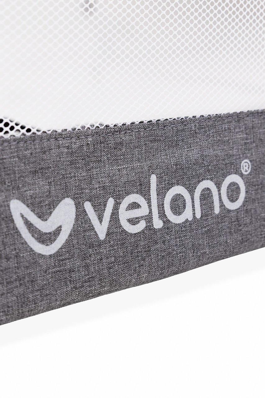 Захисний бортик для ліжка VELANO Wolli, grey - Зображення 4
