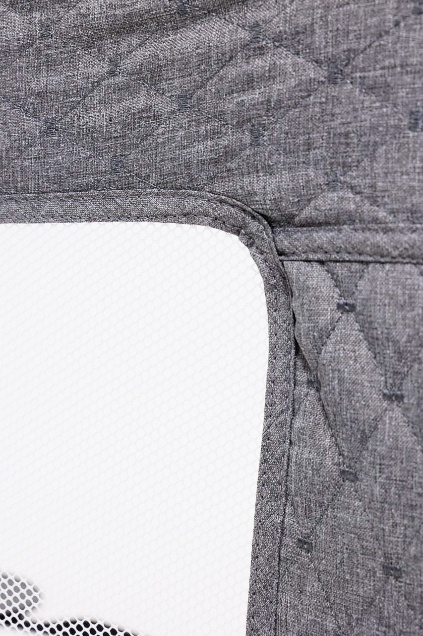 Захисний бортик для ліжка VELANO Wolli, grey - Зображення 6